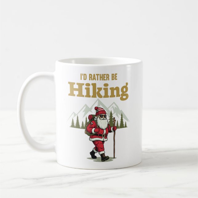 Santa Hiking Kaffeetasse (Links)