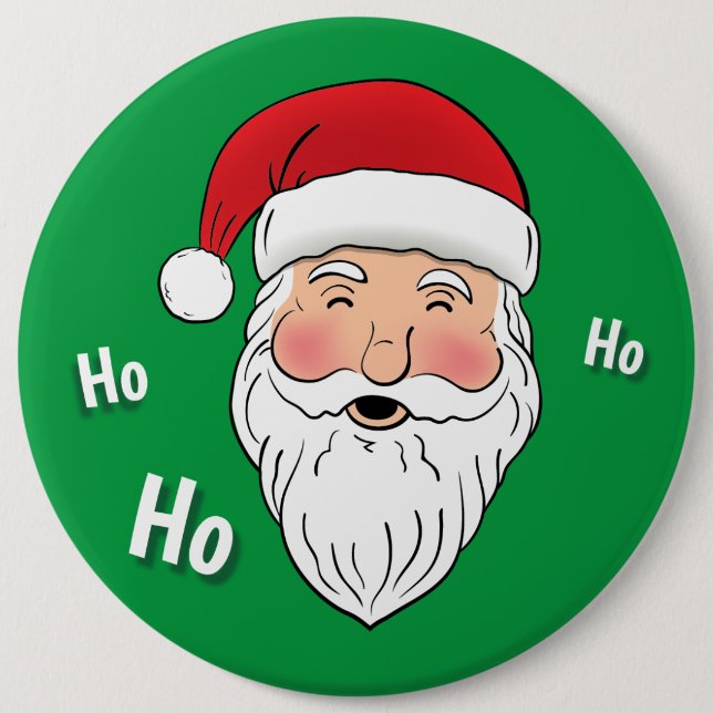 Santa (Ho, Ho, Ho) Button (Vorderseite)