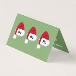 Santa Ho Ho Ho Card #HolidayZ