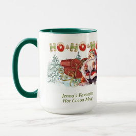 Santa Ho-Ho-Ho Personalisiert-Kaffee-Tasse Tasse