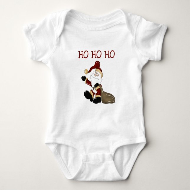 Santa HO HO Tshirts und Geschenke (Vorderseite)