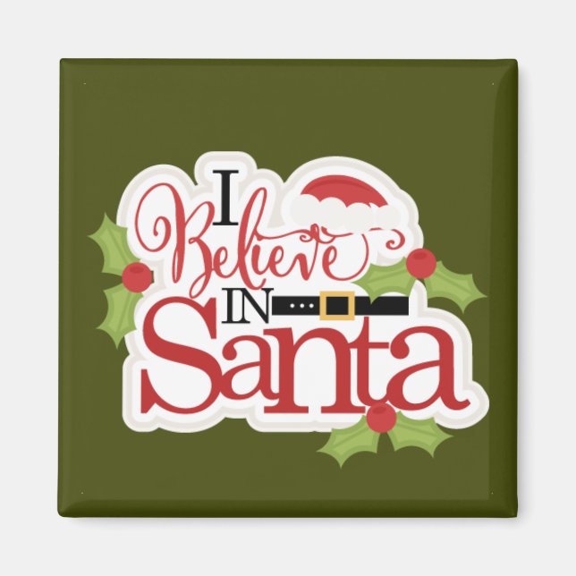 Santa Holiday Magnet (Vorne)