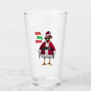 Santa Huhn Glas