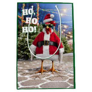 Santa Huhn Mittlere Geschenktüte