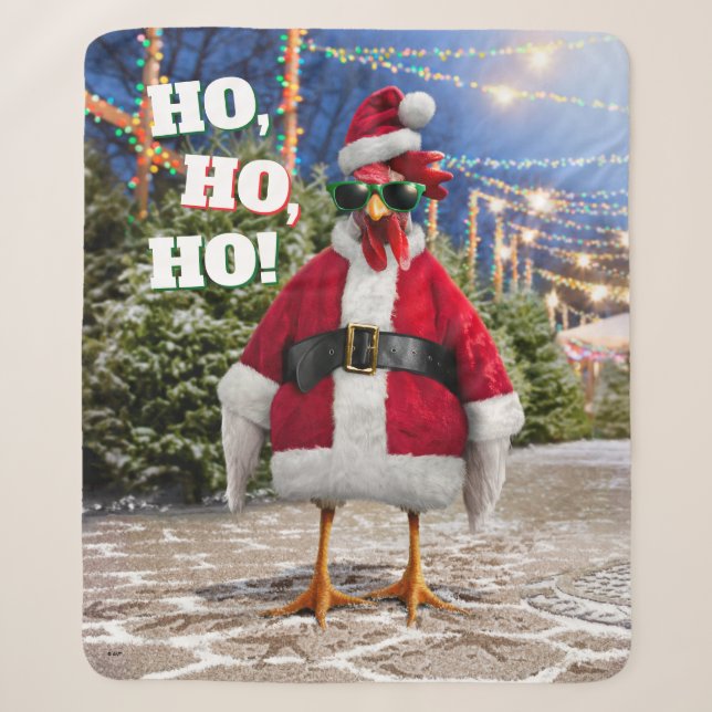 Santa Huhn Sherpadecke (Vorderseite)