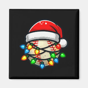 Santa-Hut Baseball-Kleidung für Kleinkinder Weihna Magnet