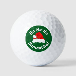 Santa-Hut-Weihnachten Golfball