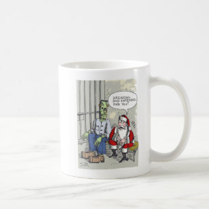 Santa In Gefängnis verlassen Tasse