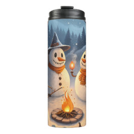 Santa in Space | A Futuristic Christmas Odyssey Thermosbecher