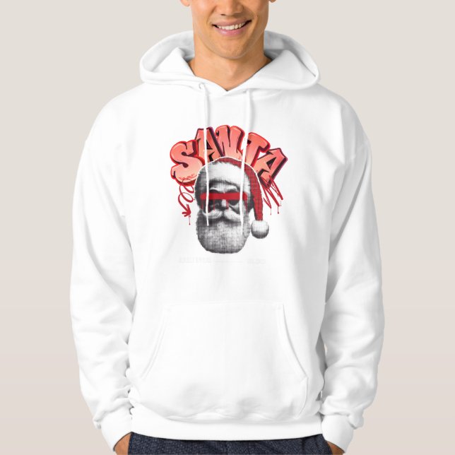 Santa ist anders  hoodie (Vorderseite)
