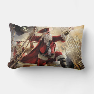Santa ist ein Pirat Lendenkissen
