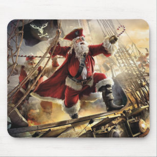 Santa ist ein Pirat Mousepad