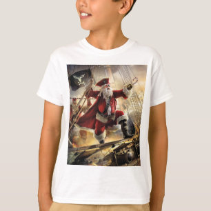 Santa ist ein Pirat T-Shirt
