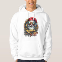 Santa ist mein BFF Hoodie – Süßes Weihnachtsdesign