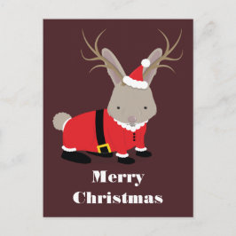 Santa Jackalope Weihnachten
