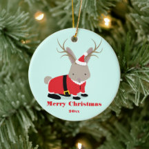 Santa Jackalope Weihnachten