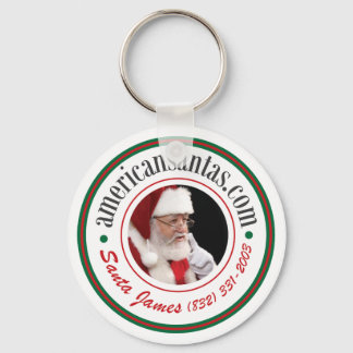 Santa James American Santas Logo Artikel Schlüssel Schlüsselanhänger