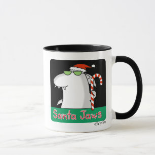 Santa Jaws Tasse