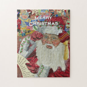 Santa Jigsaw Puzzle „Checking It Twice“ 252 Teile