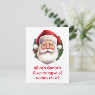 Santa Jokes Feiertagskarte