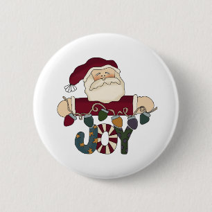 Santa Joy Button