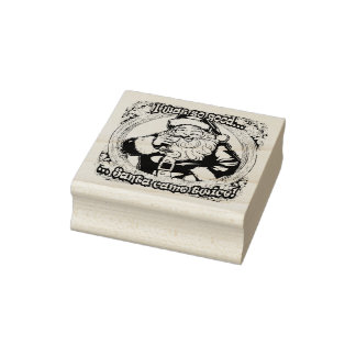 Santa kam zweimal! gummistempel