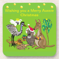 Santa koala gibt Aussie Weihnachtsgeschenke