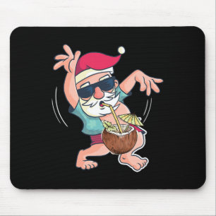 Santa Kokos Drink Weihnachten im Juli Poolparty S Mousepad