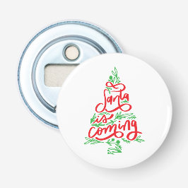 Santa kommt flaschenöffner