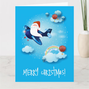 Santa kommt karte
