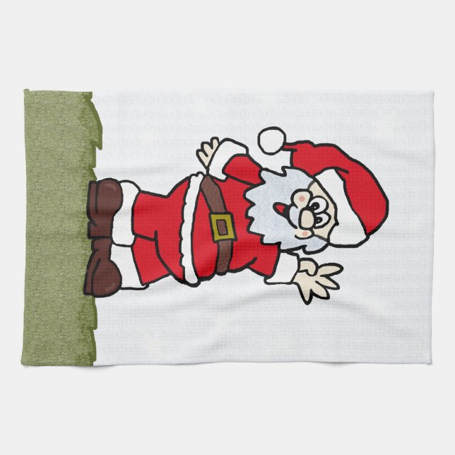 Santa Küchentuch (Horizontal)