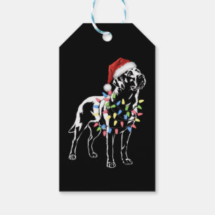 Santa Labrador Retriever Christmas Light Hund Love Geschenkanhänger