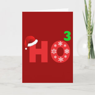 Santa lacht über Weihnachten