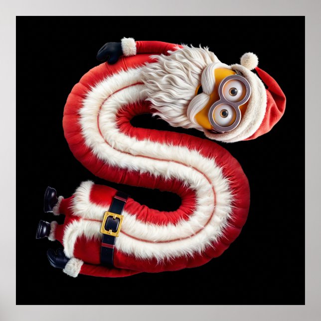 Santa Letter S Poster (Vorne)