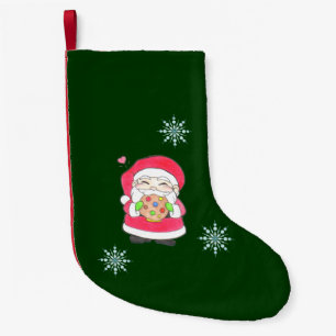 Santa Liebe Cookies Kleiner Weihnachtsstrumpf