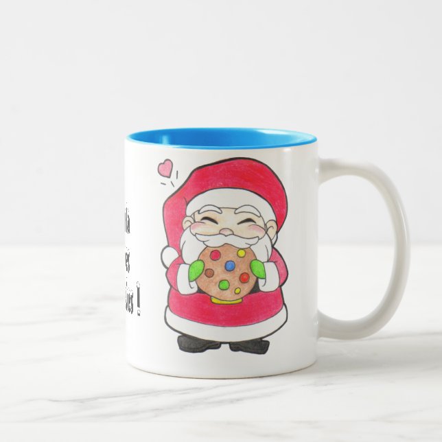 Santa Lieben Cookies Tasse (Rechts)