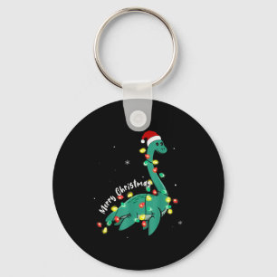 Santa Loch Ness Monster Weihnachten Nessie Jungen Schlüsselanhänger
