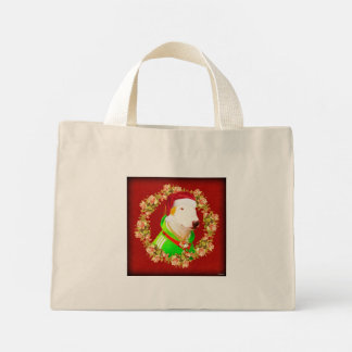 Santa LOOUNCH Tasche/Einkaufstasche 2 Seiten, 4 St Mini Stoffbeutel