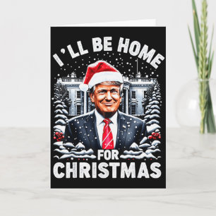 Santa Lustige Weihnachten Pyjama Ich werde zu Weih Karte