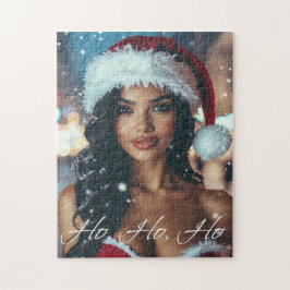 Santa Mädchen - Ho Ho Ho - Weihnachten