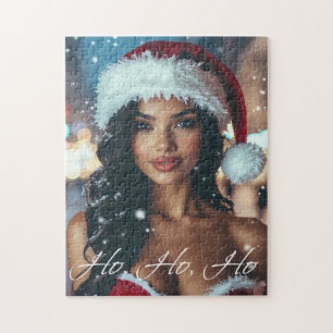 Santa Mädchen - Ho Ho Ho - Weihnachten