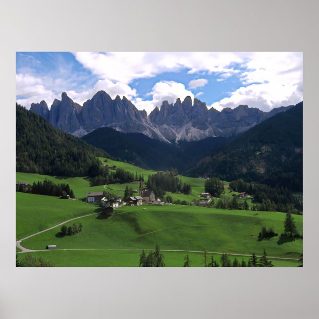 Santa Maddalena Poster (Vorne)