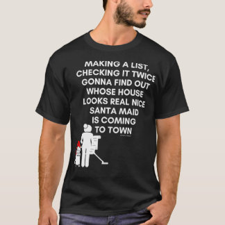 Santa Maid, Reinigungs-Crew, Spaß für Haushaltsfüh T-Shirt