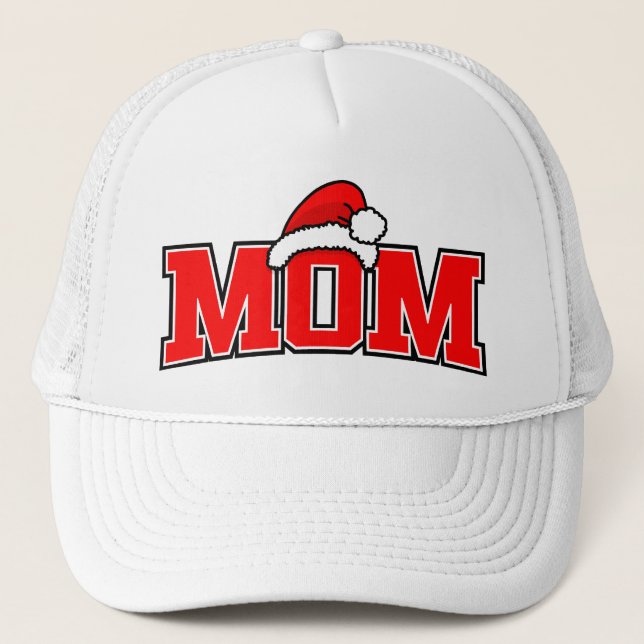 Santa Mama Hat Truckerkappe (Vorderseite)