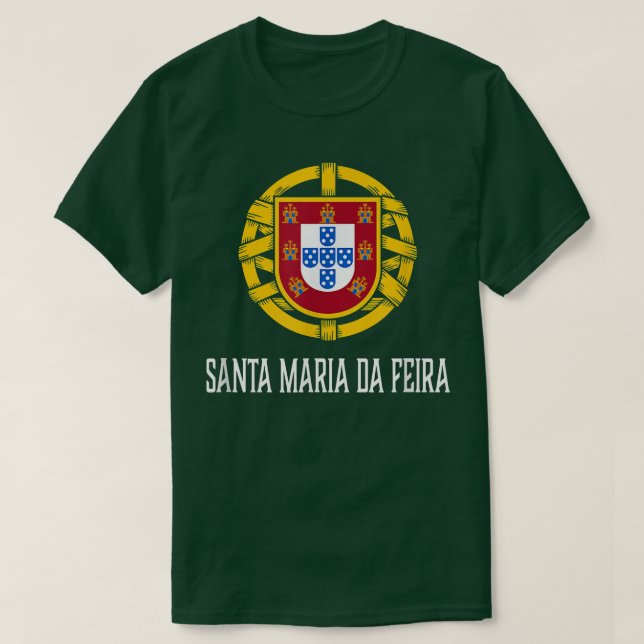 Santa Maria da Feira, Portugal T-Shirt (Design vorne)