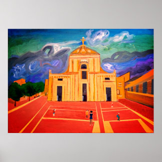 Santa Maria Degli Angeli Italien Acrylic Poster