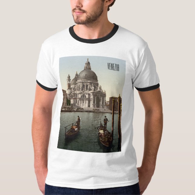 Santa Maria della Salute in Venedig (c. 1900) T-Shirt (Vorderseite)
