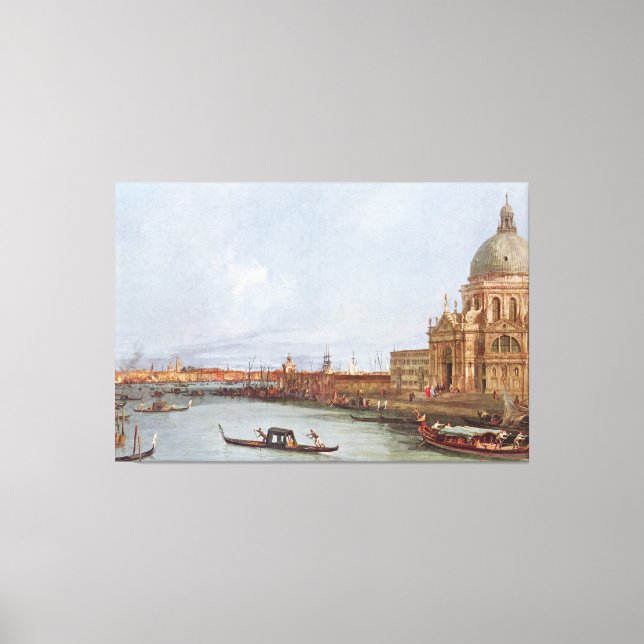 Santa Maria della Salute Leinwanddruck (Vorderseite)