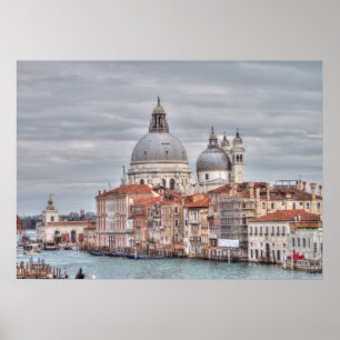 Santa Maria della Salute, Venedig Italien Poster