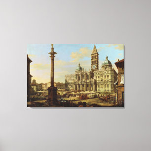 Santa Maria Maggiore, Rom, 1739 Leinwanddruck